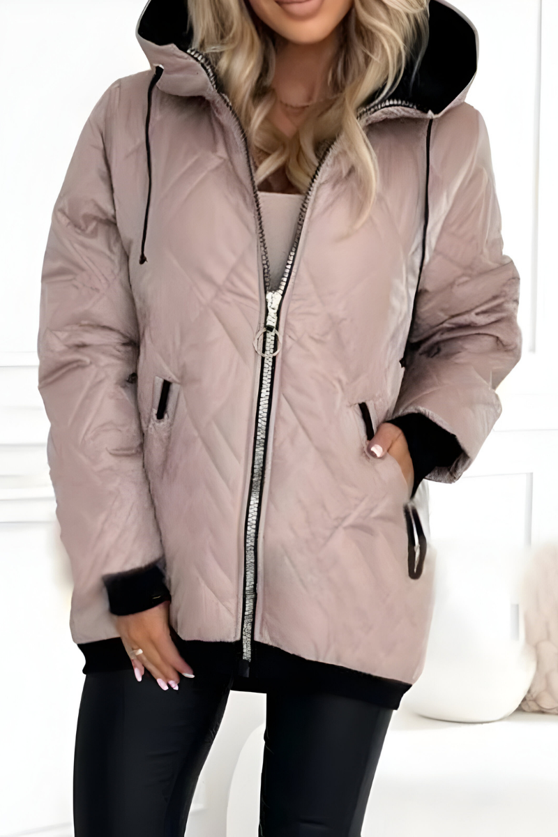 Lightweight Hooded Puffer Jacket