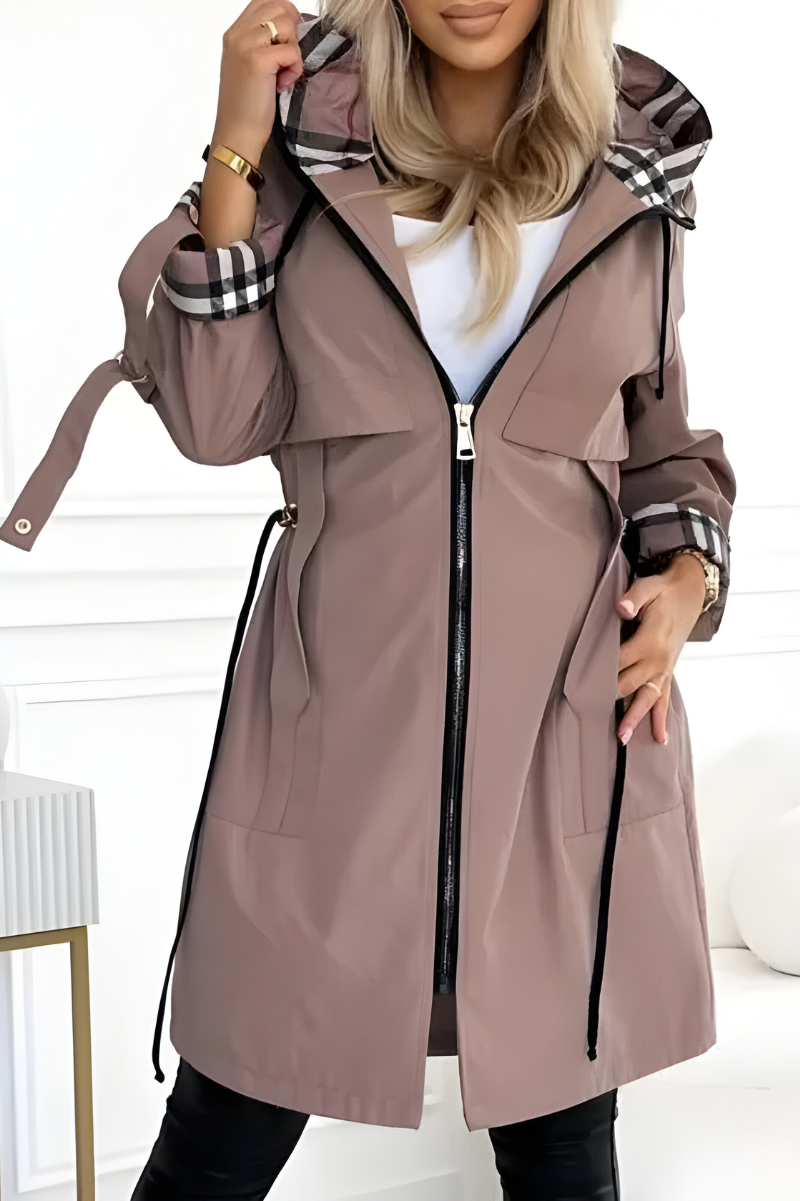 Lightweight Hooded Parka Jacket