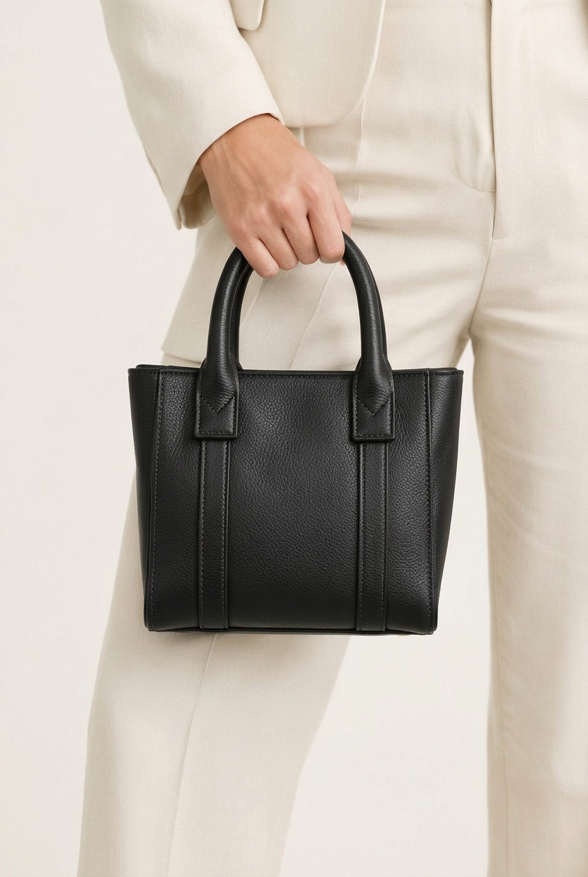 Mini Top-Handle Tote Bag